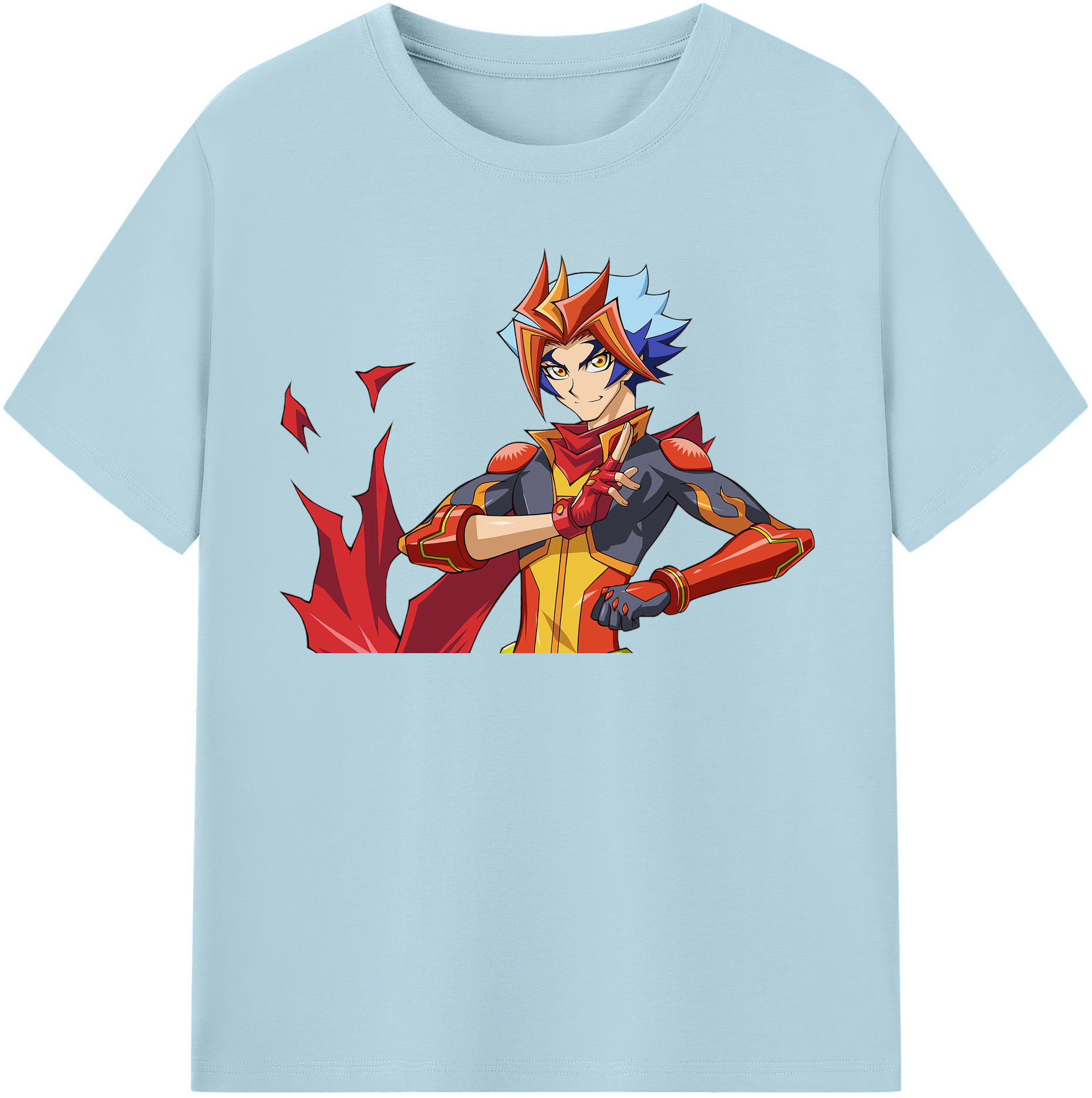 （画像用） 遊☆戯☆王 Yu-Gi-Oh! 綿100％半袖Tシャツ（フロントプリント）